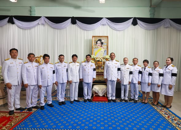 วิทยาลัยเทคนิคราชบุรี เข้าร่วมพิธีบำเพ็ญกุศลสวดพระอภิธรรมถวายเป็นพระราชกุศล สมเด็จพระนางเจ้าสิริกิติ์ พระบรมราชินีนาถ พระบรมราชชนนีพันปีหลวง