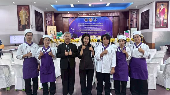 ประมวลภาพวันที่แรก การแข่งขันทักษะวิชาชีพ การแข่งขันทักษะวิชาพื้นฐาน และการประชุมวิชาการองค์การนักวิชาชีพในอนาคต แห่งประเทศไทย  ณ จังหวัดบุรีรัมย์