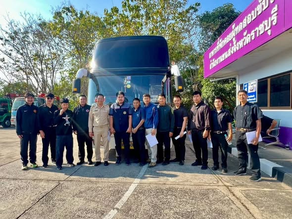 คณะครู งานกิจกรรมนักเรียน นักศึกษา วิทยาลัยเทคนิคราชบุรี  เข้ารับการอบรมและตรวจสภาพรถโดยสาร  เพื่อเตรียมความพร้อมการใช้รถโดยสาร ในโครงการเข้าค่ายพักแรมลูกเสือ และเนตรนารีวิสามัญ ประจำปี 2569