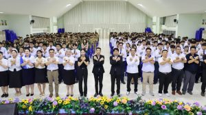 นายคมศิษฐ์ มีสัจจานนธนกุล ผู้อำนวยการวิทยาลัยเทคนิคราชบุรี มอบหมายให้ นายชุมพล คำเทียน รองผู้อำนวยการฝ่ายบริหารทรัพยากร และ นางสาวจันทร์เพ็ญ โชคธนานุกูล รองผู้อำนวยการฝ่ายยุทธศาสตร์และแผนงาน ร่วมกิจกรรมโครงการ “เสริมสร้างคุณธรรม จริยธรรม และธรรมาภิบาล”